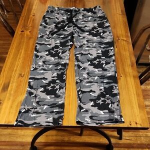 Batman Camouflage Lounge Pants - Black and Gray